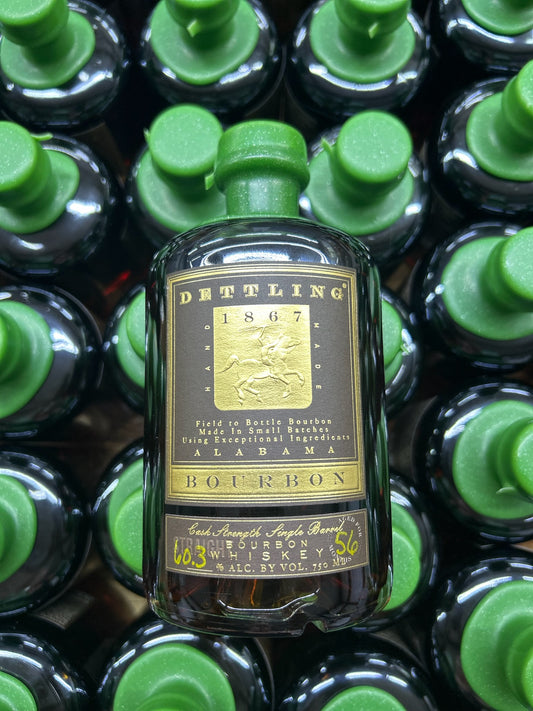 Dettling Bourbon Brown Water Basement Barrel 538 Green Wax 750ml